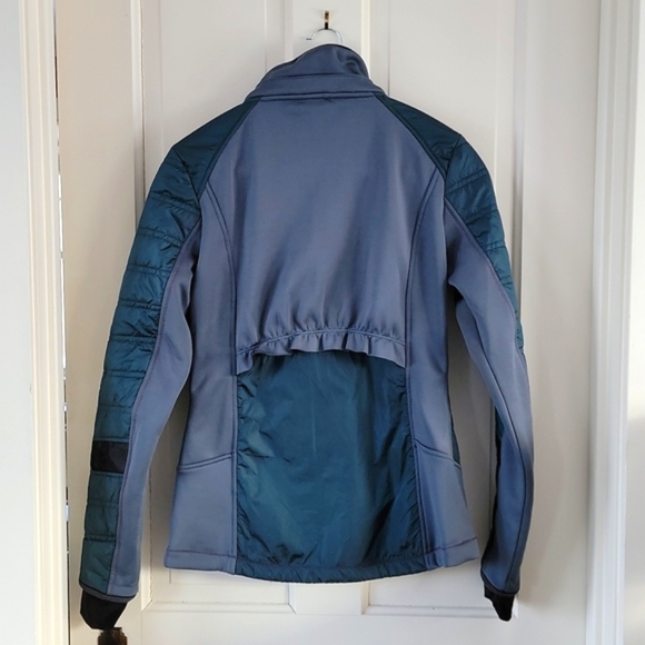 MPG Women's Teal and Grey Jacket Size M - Picture 2 of 8